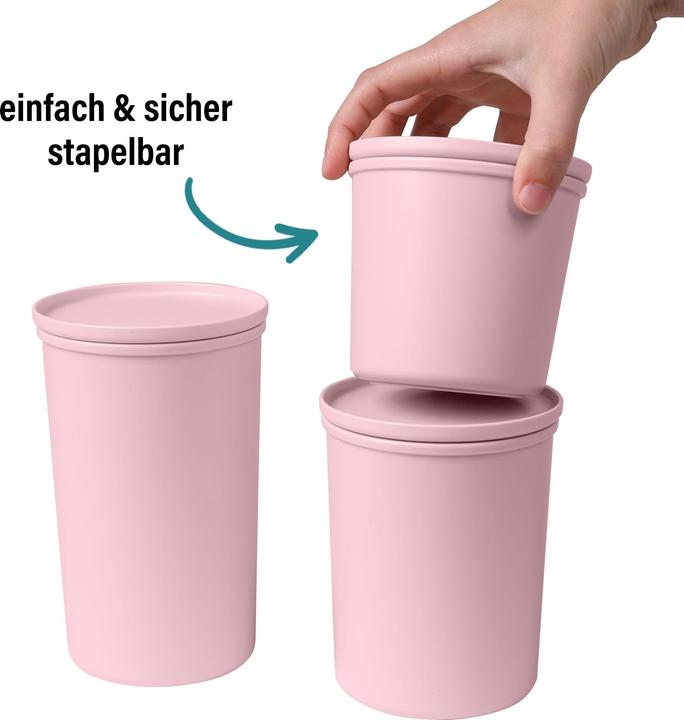 Produktbild Awave Frischhaltedose 1000 ml, mit rPET, rosé (1 l)