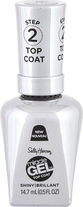 Actual product image Sally Hansen MIRACLE GEL top coat shiny 14,7ml (Top coat)