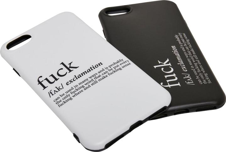 Immagine prodotto Mister Tee Fuck I Phone 6/7/8 Phone Case Set (Apple iPhone 7, Apple iPhone 6, Apple iPhone 8)