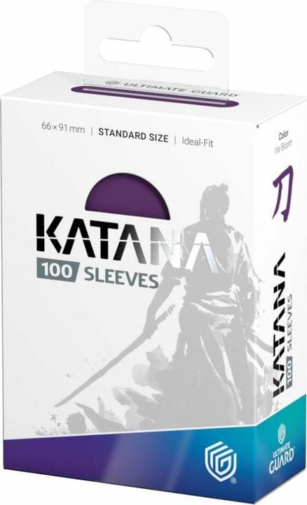 Actual product image Ultimate Guard 100 pochettes Katana Sleeves taille standard Iris Bloom