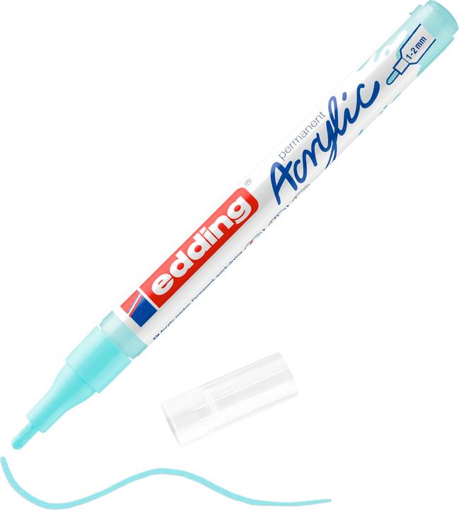 Produktbild Edding Acrylmarker 5300 Fein (Pastellblau, 2 mm, 1 x)