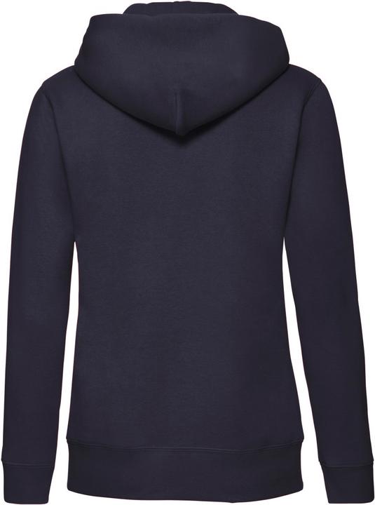Actual product image Fruit of the Loom Ladyfit Hooded Jacket Sweatshirt Jacket With Hood (XL)