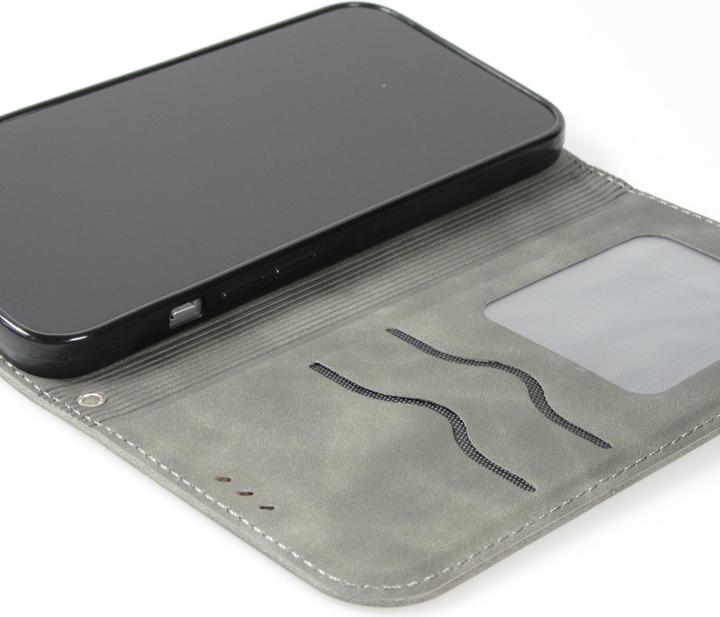 Produktbild PhoneLook Leder Tasche Flip Wallet vintage mit Magnetverschluss und Kartenhalter (Apple iPhone 15 Plus)