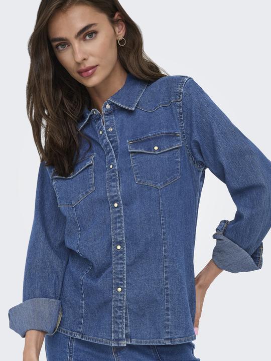 Produktbild Only ONLSASIA Jeanshemd Jeanshemd (XS)