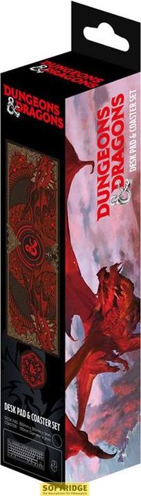 Produktbild Fanattik Dungeons & Dragons set sous-mains revêtu & sous-verre Graphic