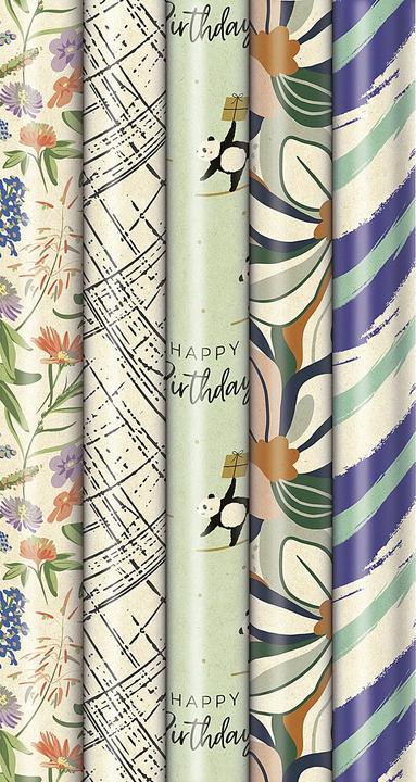 Actual product image Zoewie Wrapping paper rolls 'Awaking Nature (Wrapping paper, 1 x)