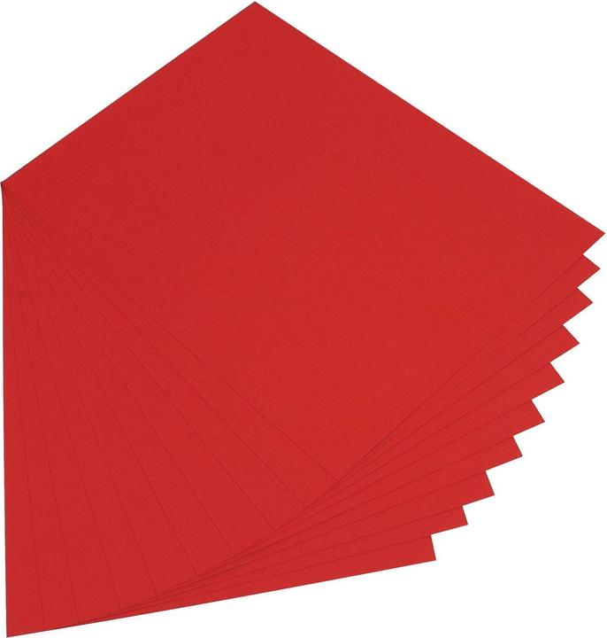 Produktbild Folia Fotokarton, (B)500 x (H)700 mm, 300 g/qm, ziegelrot (300 g/m², 10 x)