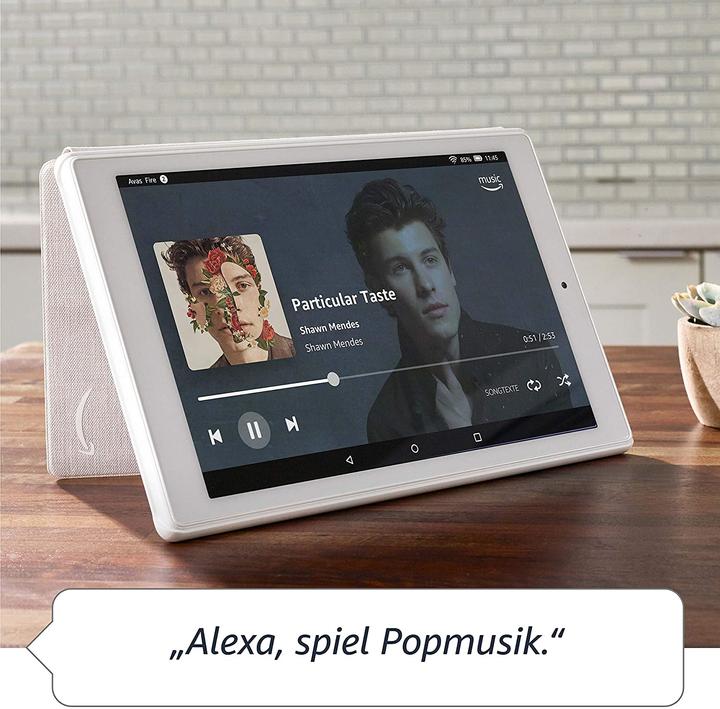 Produktbild Amazon Fire HD 10 (nur WLAN, 10.10", 32 GB, Black)