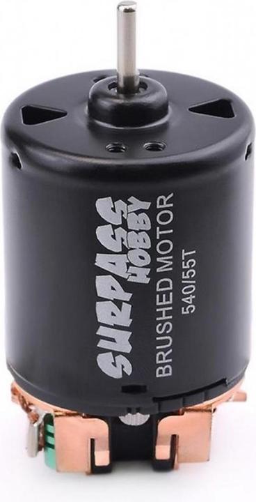 Actual product image Surpass Hobby Brushed Motor Surpass 540 23T 3-Slot, 19000 RPM