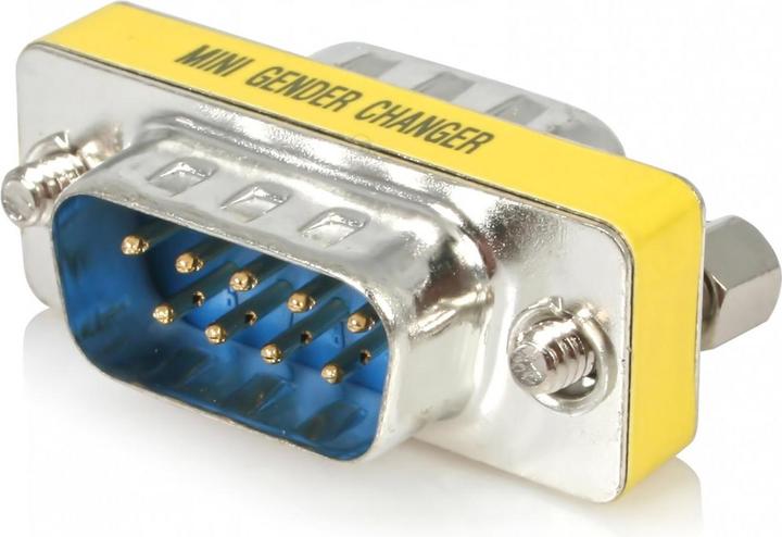 Produktbild StarTech Seriell DB9 Gender Changer - St/St (0.02 m, VGA)