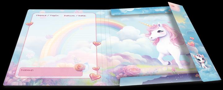 Produktbild HERMA Happy Unicorns (A3, 1 x)