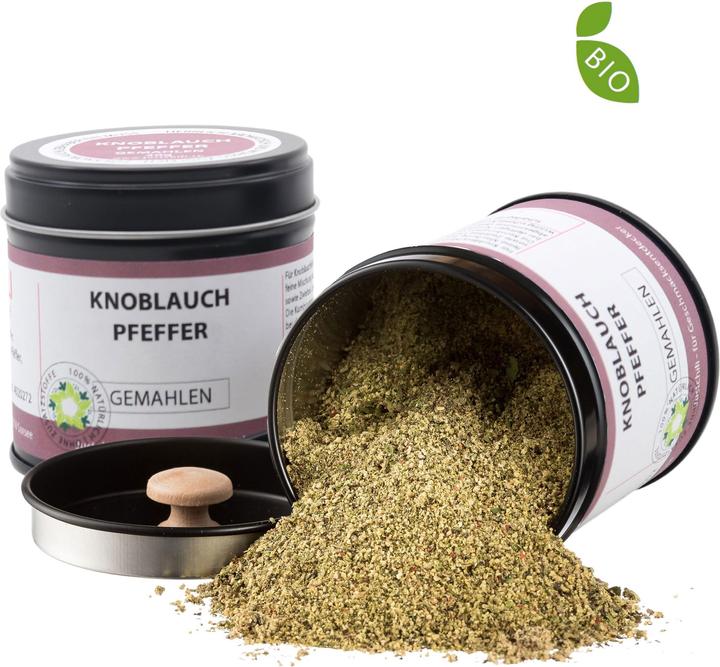 Produktbild Justchili Knoblauch Pfeffer gemahlen (60 g)