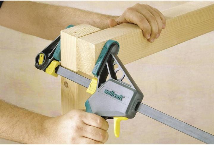 Actual product image wolfcraft wolfcraft 1 EHZ - Einhandzwinge PRO 100/915mm (915 mm)
