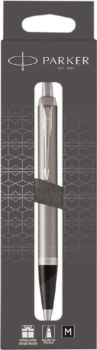 Parker Biros IM Brushed Metal C.C. M (Steel, 1 x)