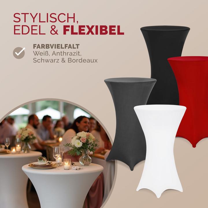 Produktbild Detex Stehischhussen (Ø 60 cm)