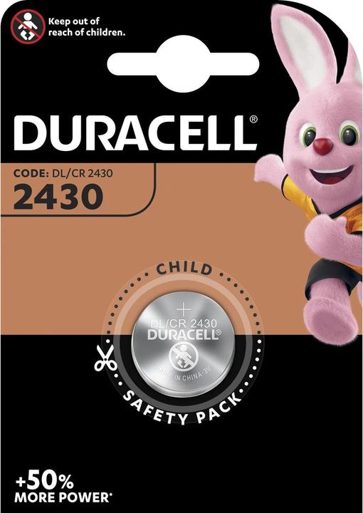 Image du produit Duracell Electronics (1 pcs, CR2430, 280 mAh)