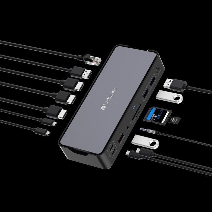 Immagine prodotto Verbatim Pro CDS-15 (USB-C, 15 Porti)