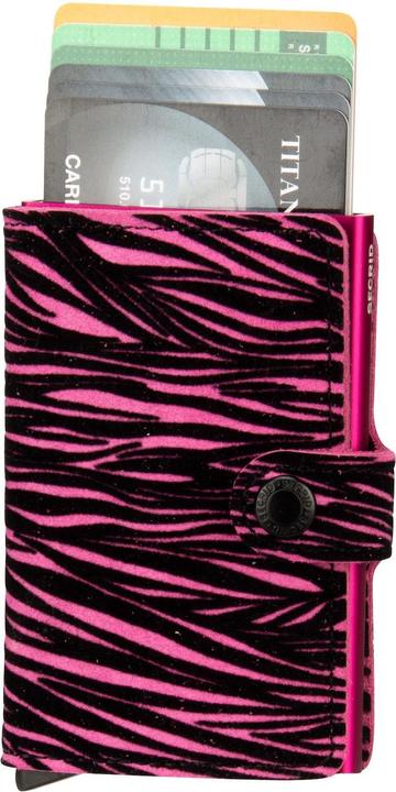 Actual product image Secrid Miniwallet ZEBRA Fuchsia