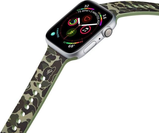Image du produit MU Style BO Bracelet en silicone avec sujet (41 mm, 38 mm, 40 mm, Silicone)