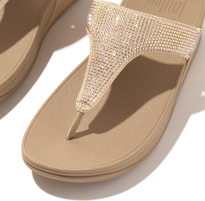 Produktbild Fitflop Lulu Crystal Embellishes Toe Post Sandal (39)