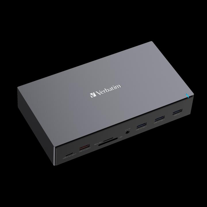 Actual product image Verbatim USB-C Pro Docking Station 17 Port CDS-17 (USB-C, 17 Ports)