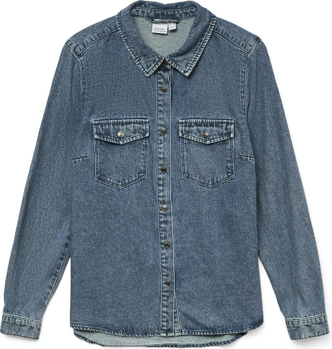 Vero Moda VMJENNIE Jeanshemd Jeanshemd (XL)