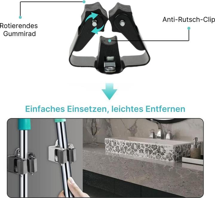 Actual product image Hermex Wandhalterung