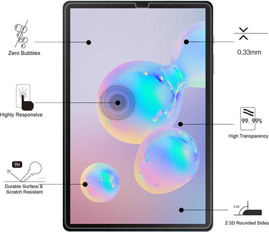 Image du produit Eiger Mountain Glass Clear Tablet (1 pièce(s), Galaxy Tab S6 10.5 (2019))