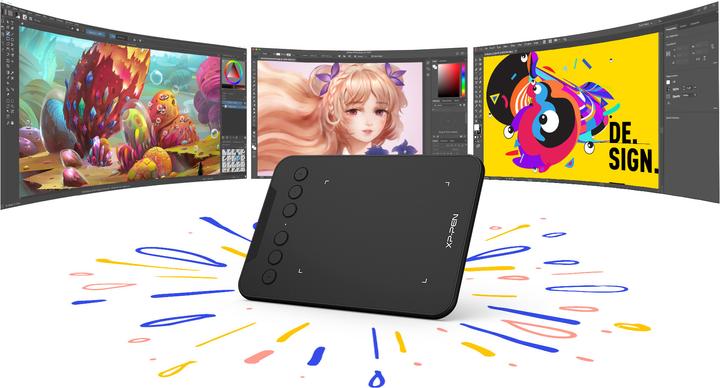 Actual product image XP-Pen Deco mini4 (5", 5080 lpi)