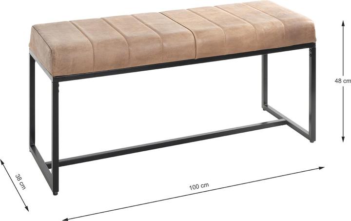 HAKU Möbel Bank (100 cm)
