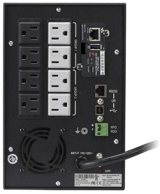 Actual product image HPE T750 G5 Usv (750 VA, 525 W, Line-interactive UPS)