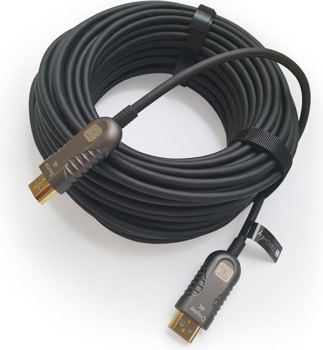 Actual product image EFB Elektronik GmbH HDMI2.0 AOC LWL Cable 30 m, The Active High Speed HDMI Audio Video Cable is characterized by ei (30 m, HDMI)