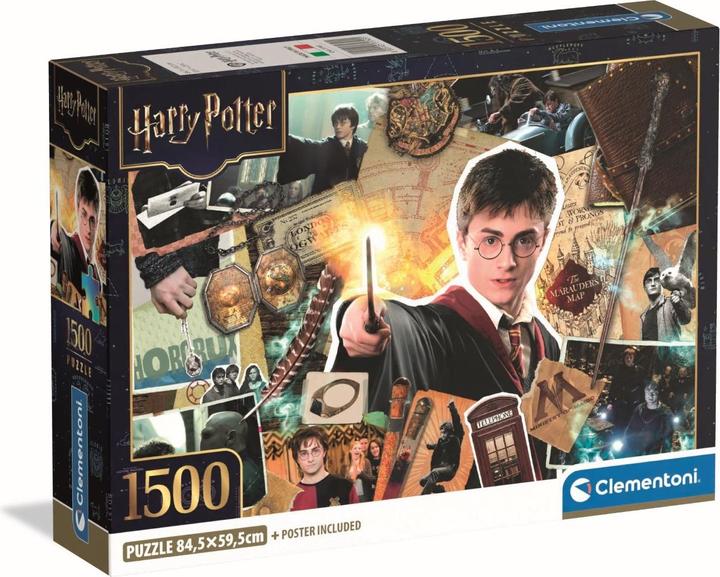 Actual product image Clementoni Puzzle 1500 Compact Harry Potter (1500 pieces)
