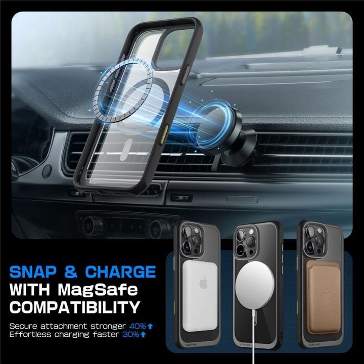 Produktbild Supcase Ub Mag Magsafe Iphone 16 Pro Black (Apple iPhone 16 Pro)