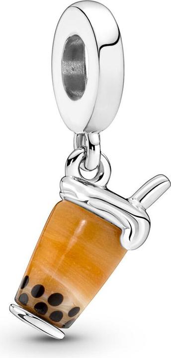 Pandora Murano Glas Bubble Tea Charm (Glas, Silber 925)