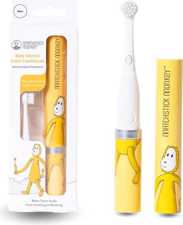 Matchstick Monkey Sonic Zahnbürste Löwe (Schallzahnbürste)