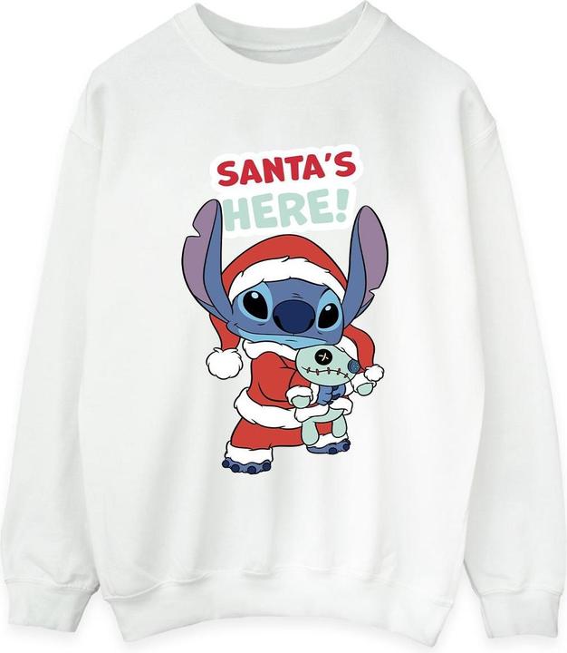 Disney Lilo & Stitch Santa's Here Sweatshirt (S)
