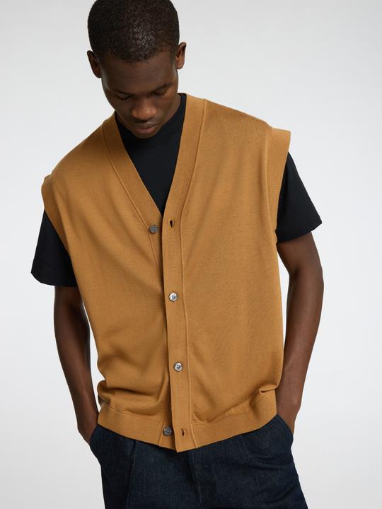 Produktbild Selected Homme 100% Merinowoll Strickweste (L)