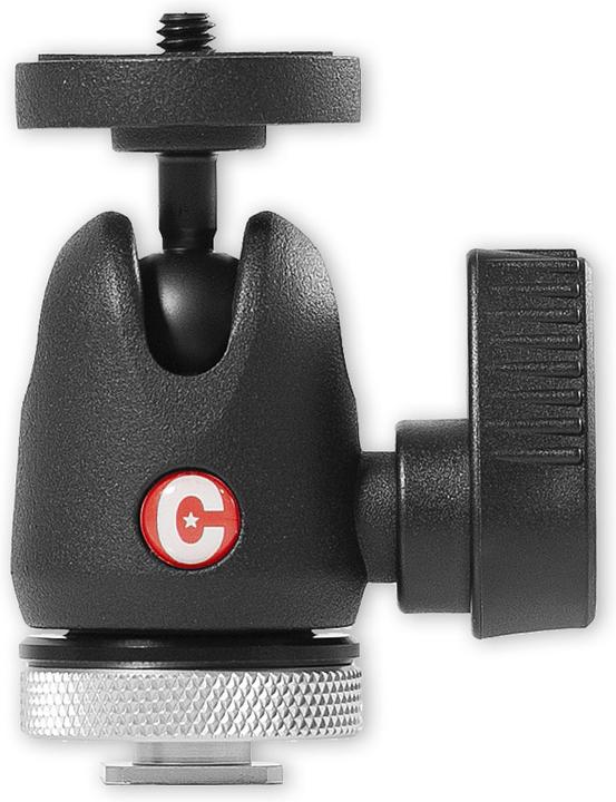 Caruba Centre Ball Head met Cold Shoe Mount (Spherical head)
