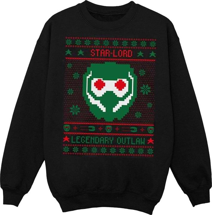 Guardians Of The Galaxy Vol. 2 Star Lord Fair Isle Sweatshirt Jungen