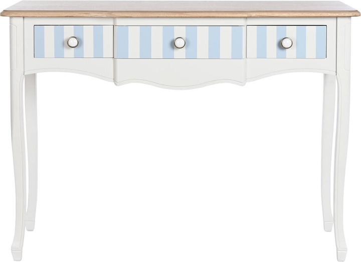Actual product image DKD Home Decor Console Ceramic White Sky blue (110 x 40 x 79 cm)