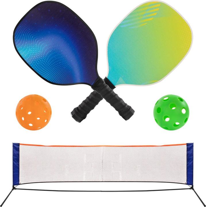 Produktbild Idena Pickleball Set Netz 2x Schläger/Bälle 5 Teile
