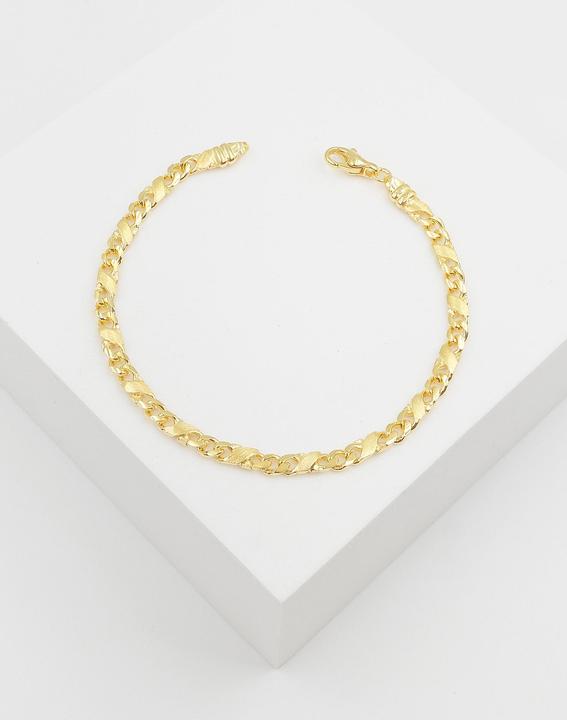 Produktbild Muau 8er-Kette (21 cm, Gelbgold)