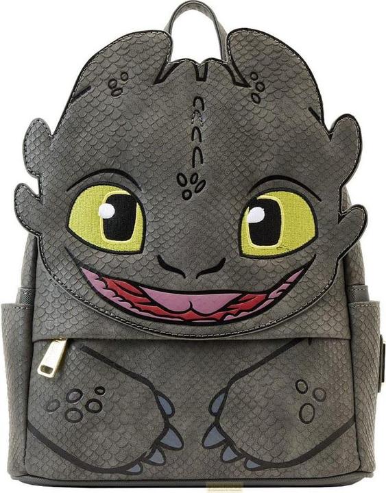 Actual product image Loungefly Dreamworks by sac à dos How To Train Your Dragon Toothless Cosplay