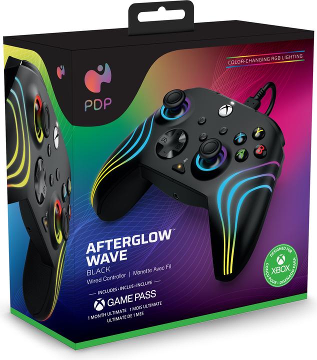 Productafbeelding PDP AFTERGLOW WAVE - Bedrade Controller (PC, Xbox serie X, Xbox serie S, Xbox One S)