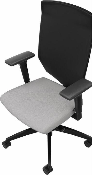 Produktbild Dauphin Bürostuhl ST 6755 mit Netzrücken, Schwarz/Weiss