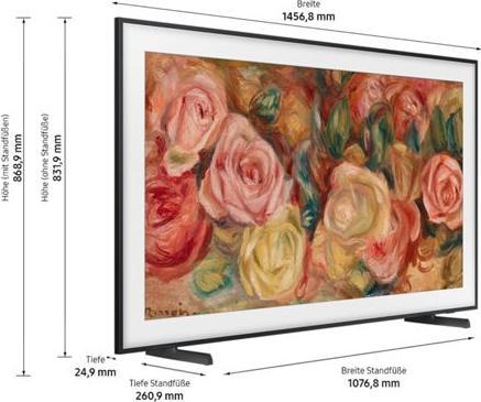 Image du produit Samsung The Frame Q65LS03DAU (65", LS03D, QLED, 4K, 2024)