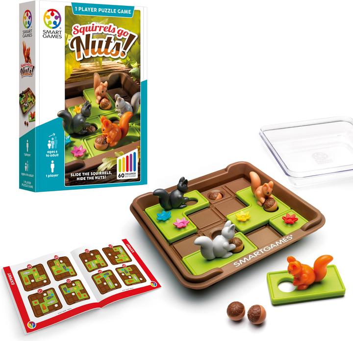 Immagine prodotto Smart Games Squirrels Go Nuts (Tedesco, Francese, Italiano, Inglese)