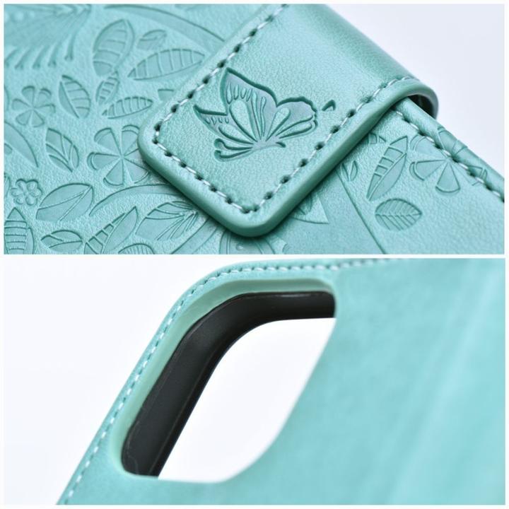 Image du produit Forcell Back panel cover OEM MEZZO Book case for SAMSUNG A32 LTE ( 4G ) tree green