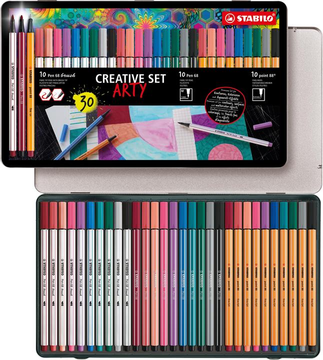 Actual product image STABILO Kreativset Arty (Sorted, 30 x)